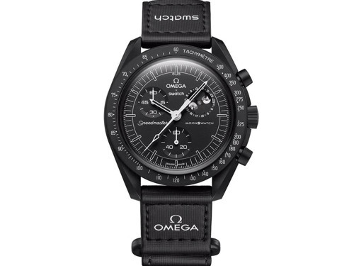 x Omega Moonphase Snoopy Black SPARKSOLE