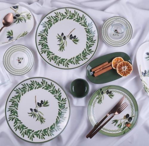 Olive 6 Kişilik 32 Parça Kahvaltı Takımı