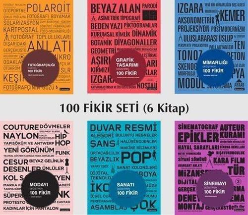 100 Fikir Seti-6 Kitap Takım