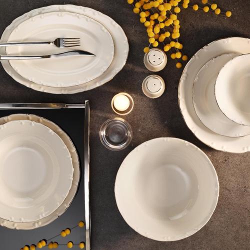 Romance Silver 6 Kişilik 30 Parça Yemek Takımı