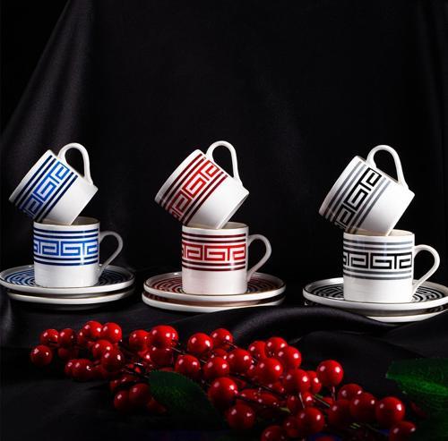 Sacce 6 Kişilik Türk Kahve Fincan Takımı 90 ml