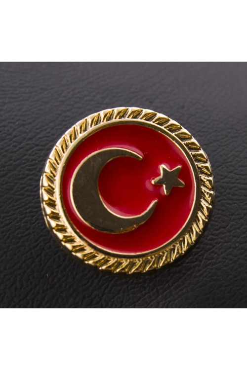 Ay Yıldız Yaka Rozet