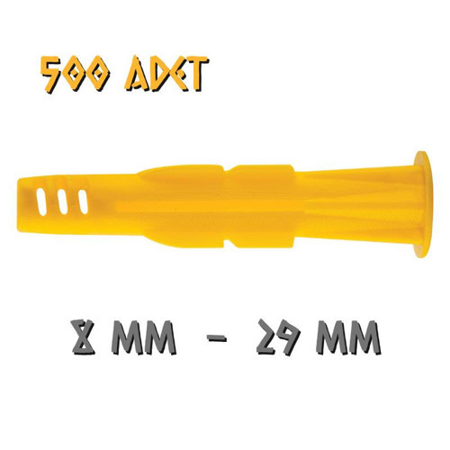 Performans Roket Dübel - No: 8 - 500 Adet