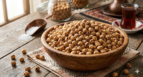 Çifte Kavrulmuş Sarı Leblebi (Tuzlu) 250 gr