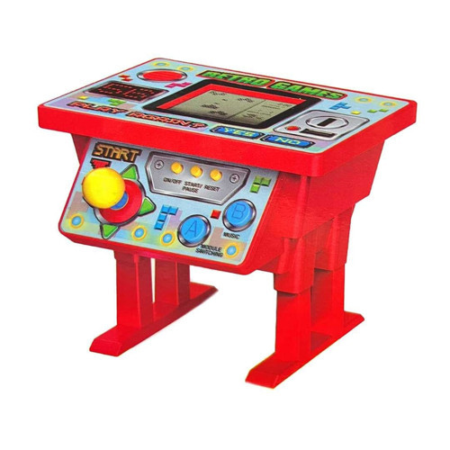 NOSTALJİK TETRİS XY9077A RETRO GAMES OYUN KONSOLU 49 OYUN 1676 LEVELS 3+
