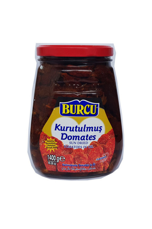 Güneşte Kurutulmuş Domates Cam Kavanoz 1400 gr