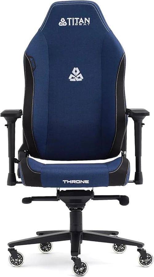 Throne Night Blue Kumaş Oyuncu Koltuğu