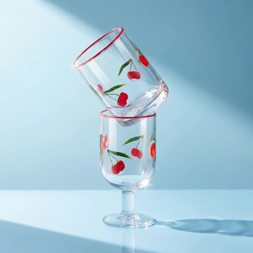Cherry Kadeh 390 ml Kırmızı