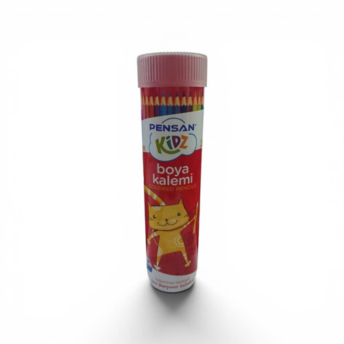 Kidz Kuruboya Tüplü 24 Renk Tam Boya Kalemi Pe98052tüp24
