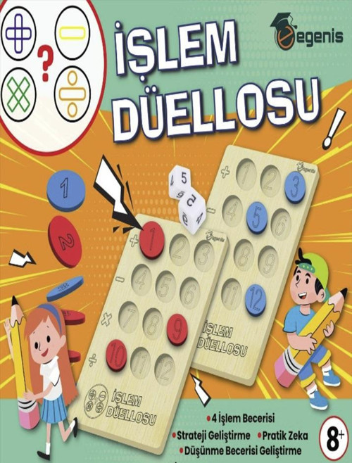 İşlem Düellosu-İlkokul Öğrencileri İçin-4 İşlem Becerisini Geliştirme