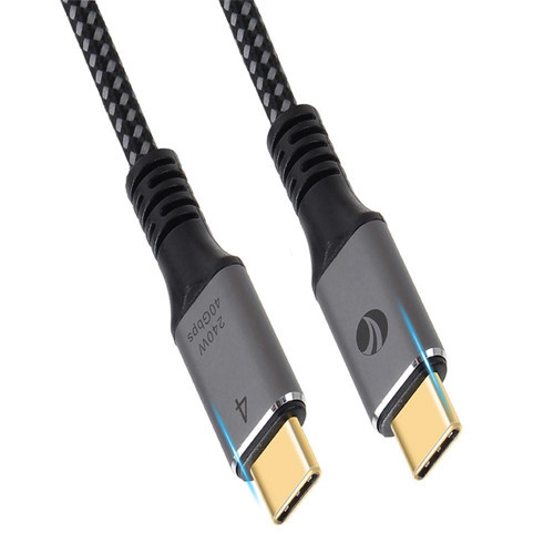 CU541M-1.2 Type-C USB4 40Gbps Data 240W 1.2m Şarj Kablosu