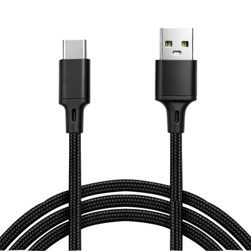 CU252 Type-C to USB 3m 15W (5V-3A) Örgülü Şarj Kablosu