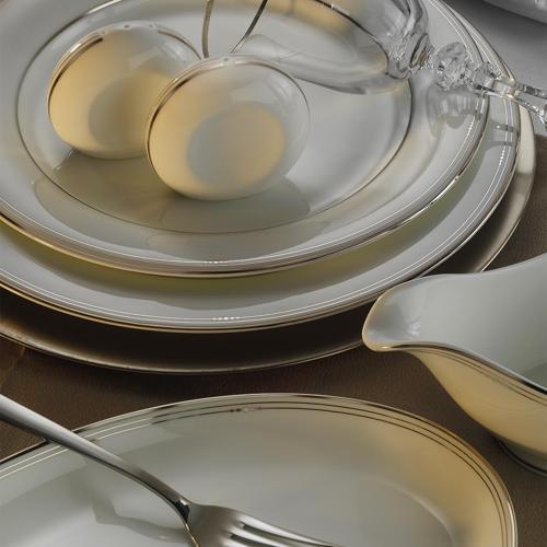 Perla Platin Yemek Takımı 60 Parça