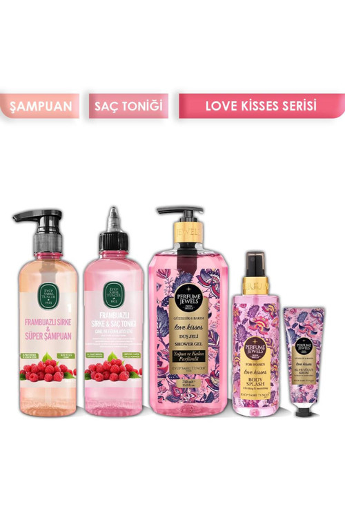 Frambuazlı Set ve Love Kisses Serisi