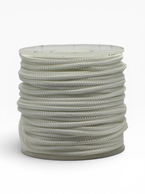 Bileklik, Outdoor ve Hobi Polyester Paracord İpi 2.2 mm No:11 20 Metre Beyaz