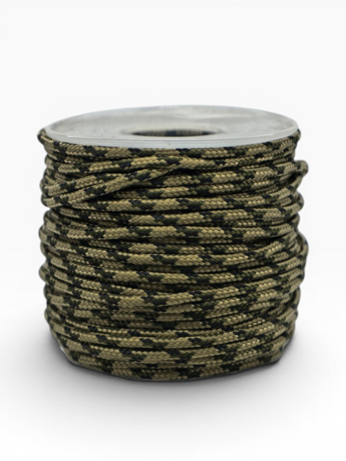 Bileklik, Outdoor ve Hobi Polyester Paracord İpi 2.2 mm No:24 20 Metre Gold Kamuflaj