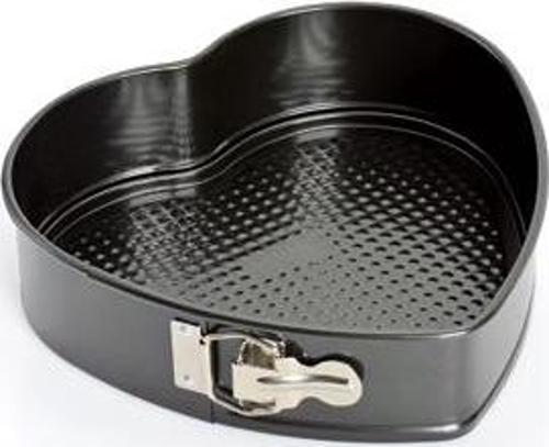 Kelepçeli Kalp Kek Kalıbı 26 Cm