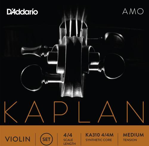 KEMAN TEL SETİ, KAPLAN AMO, 4/4 SCALE, MEDIUM TENS