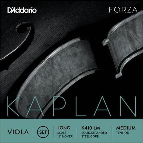 VIOLA TEL SETİ, KAPLAN, LONG SCALE 16" & OVER, MED
