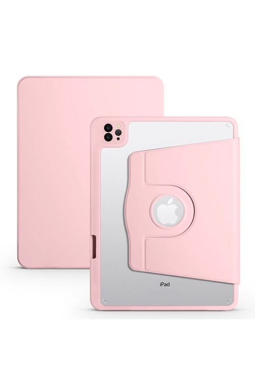 İpad Pro 11 2024 M4 Mvv83tu/a Mwr83tu/a Termik Kalem Bölmeli Dönebilen Standlı Kılıf