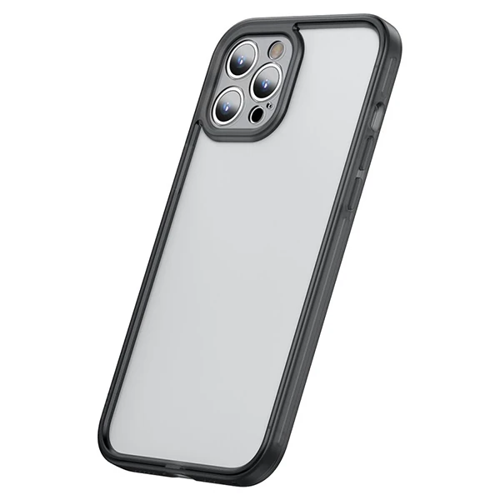 iPhone 12 Pro 6.1 Kamera Lens Koruyuculu Frame Kılıf - Darbeye Dayanıklı Şeffaf Silikon