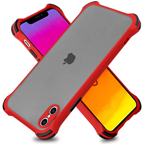 iPhone X XS Darbeye Dayanıklı Kılıf - Shockproof Kamera Koruyucu