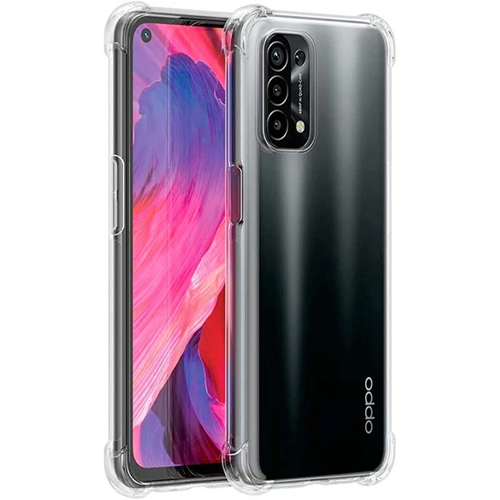 OPPO Reno A54 Kılıf Shockproof Silikon - Darbe Emici Kamera Korumalı