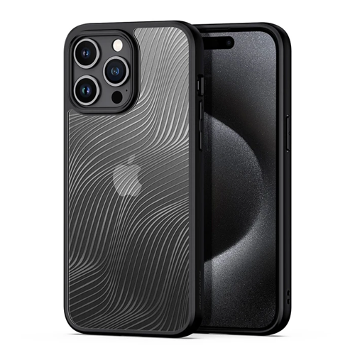 iPhone 15 Pro Aimo Serisi Buzlu Sert Kılıf - Darbeye Dayanıklı PC-TPU