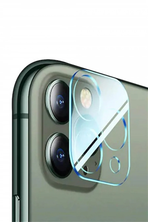 iPhone 12 Pro Max 6.7 Kamera Lens Koruyucu Cam – Kırılmaz, Full Tempered