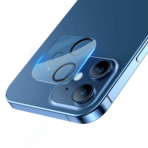 iPhone 12 Kamera Lens Koruyucu Cam 2’li Set - Full Kaplama 3D Ultra İnce