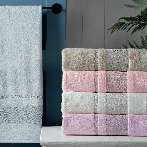 Nirvana Bamboo Lila Havlu 50X90 cm