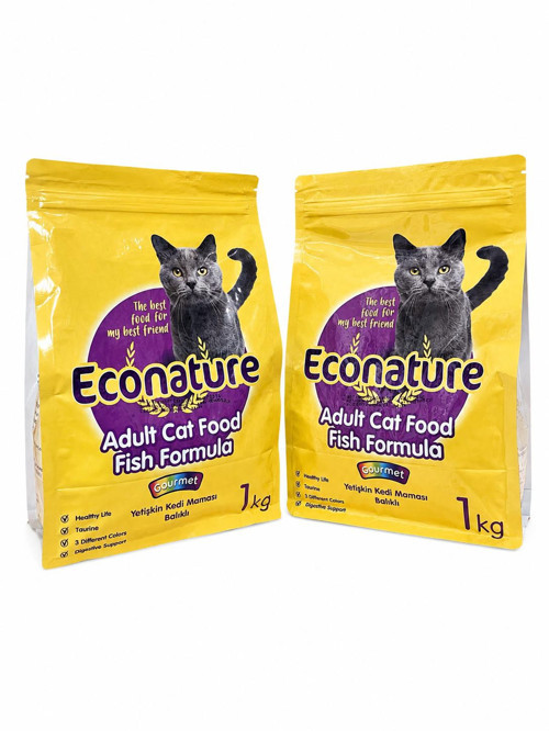 GURME BALIKLI KEDİ MAMASI 1 KG*2 ADET