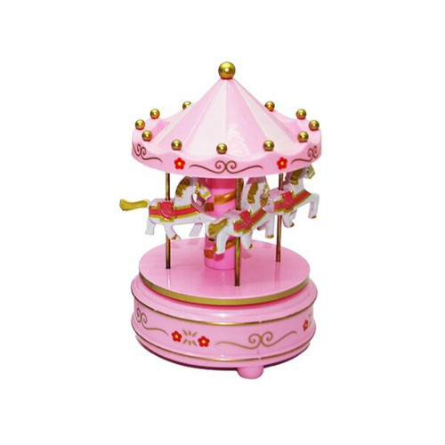 Music Box Carousel Müzikli Atlı Karınca