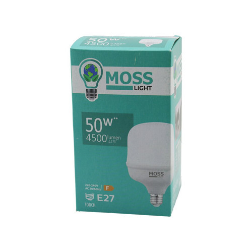 50 W Torch LED Ampul Plastik E27 4500LUMEN L175° 5000 Saat Ömür IP20 185-265 V AC Ms-3099