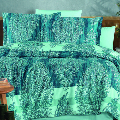 Saten Deluxe Maria Çift Kişilik Nevresim Takımı