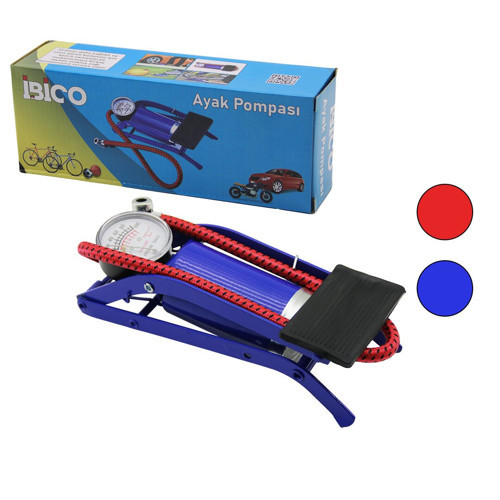 Yayat Modelince Pistonlu Ayak Pompası Oto-Araç - Bisiklet-Motor Lastik - Top - Şişme Havuz-Ya