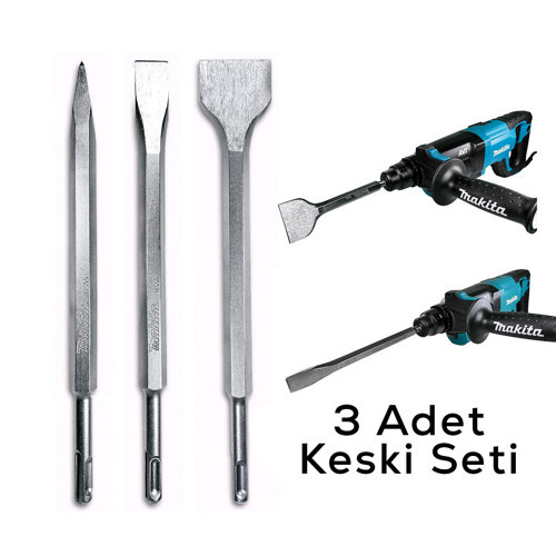 3PCS Murç Seti Sivri -Düz 25 cm El Aletleri
