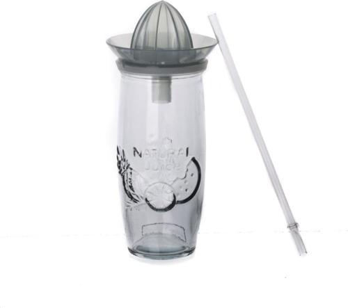 Juicer Natural Kapaklı Narenciye Bardak
