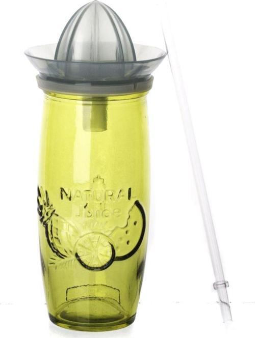 Juicer Natural Kapaklı Narenciye Bardak