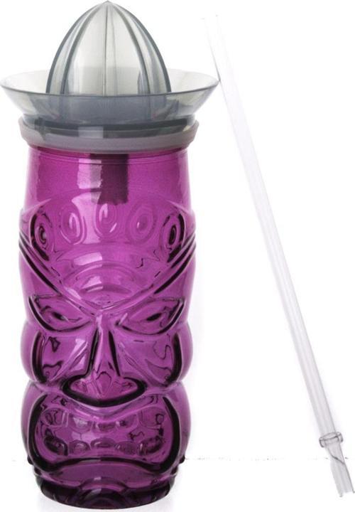 Juicer Vaso Tik Kapaklı Narenciye Bardak