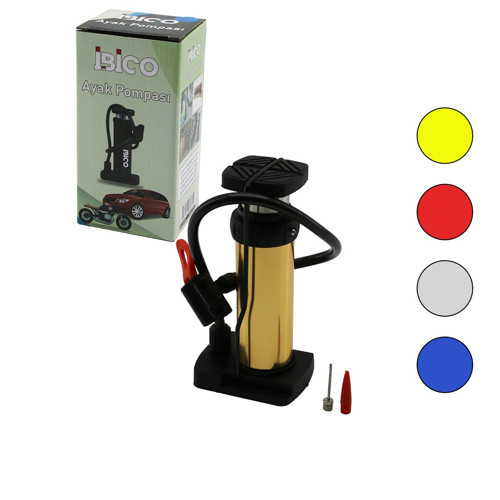Dikey Mode Lince Pistonlu Ayak Pompası Oto-Araç - Bisiklet-Motor Lastik - Top - Şişme Havuz-Y