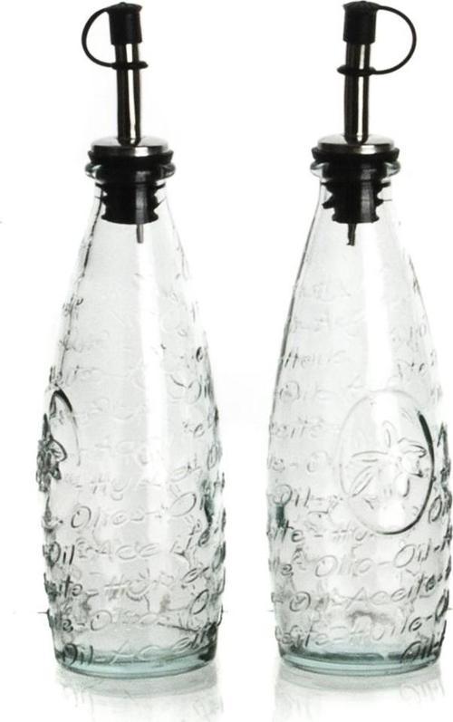 Kabartmalı Yağ Şişesi Seti 300 Ml