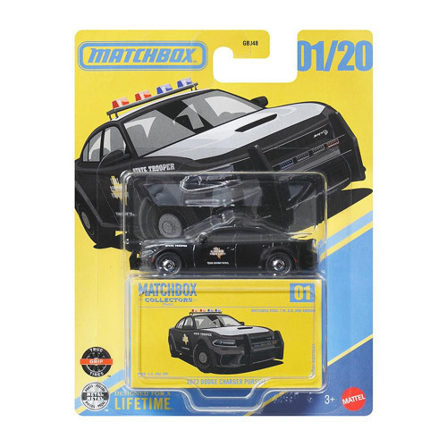 Koleksiyon Araçlar 2023 DODGE CHARGER PURSUIT GBJ48 - JJW01