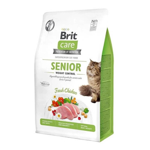 Tahılsız Senior Weight Control Tavuklu Yaşlı Kedi Maması 2 kg