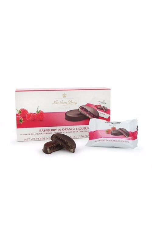 Raspberry In Orange Meyve Dolgulu Çikolata 220 Gr Menşei Danimarka