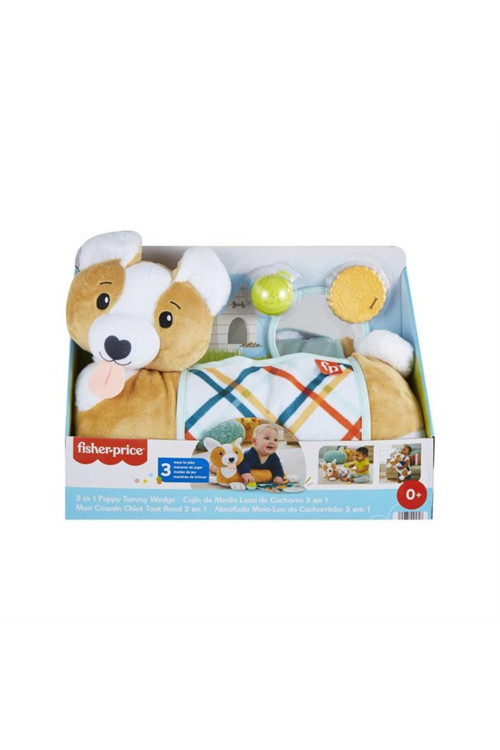 Hjw10 Fisher-Price 3'Ü 1 Arada Köpekçik Uzanma Yastığı