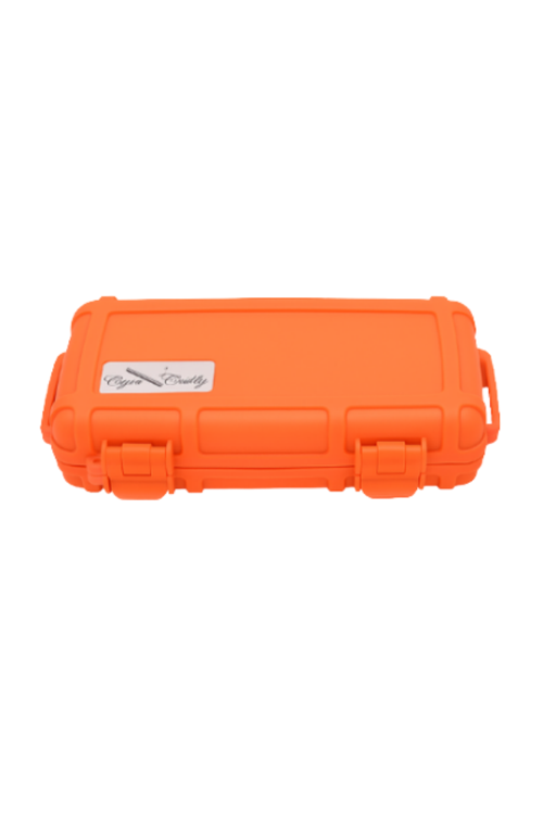 5 Orange Travel Humidor Puro Kutusu