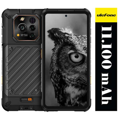 RugOne Xever 7 Android 15 5G 11100mAh 12GB RAM+512GB 6.67" Dayanıklı Cep Telefonu (Ulefone Türkiye Garantili)