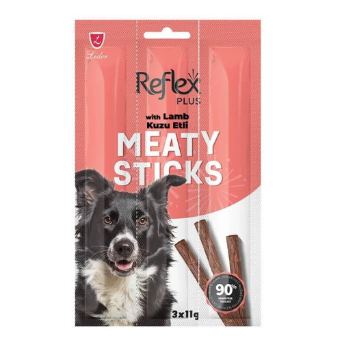 Meaty Sticks Kuzu Etli 3x11 gr Köpek Ödül Çubuğu