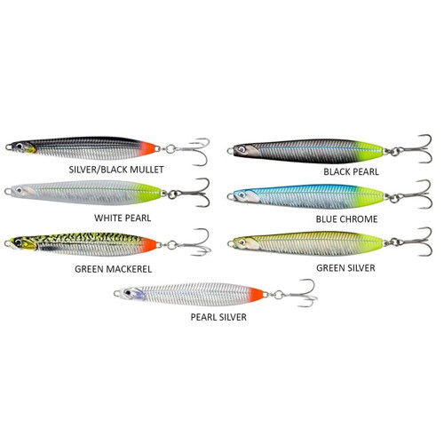Surf Seeker 11cm 40g Metal Kaşık Yem Silver/Black Mullet